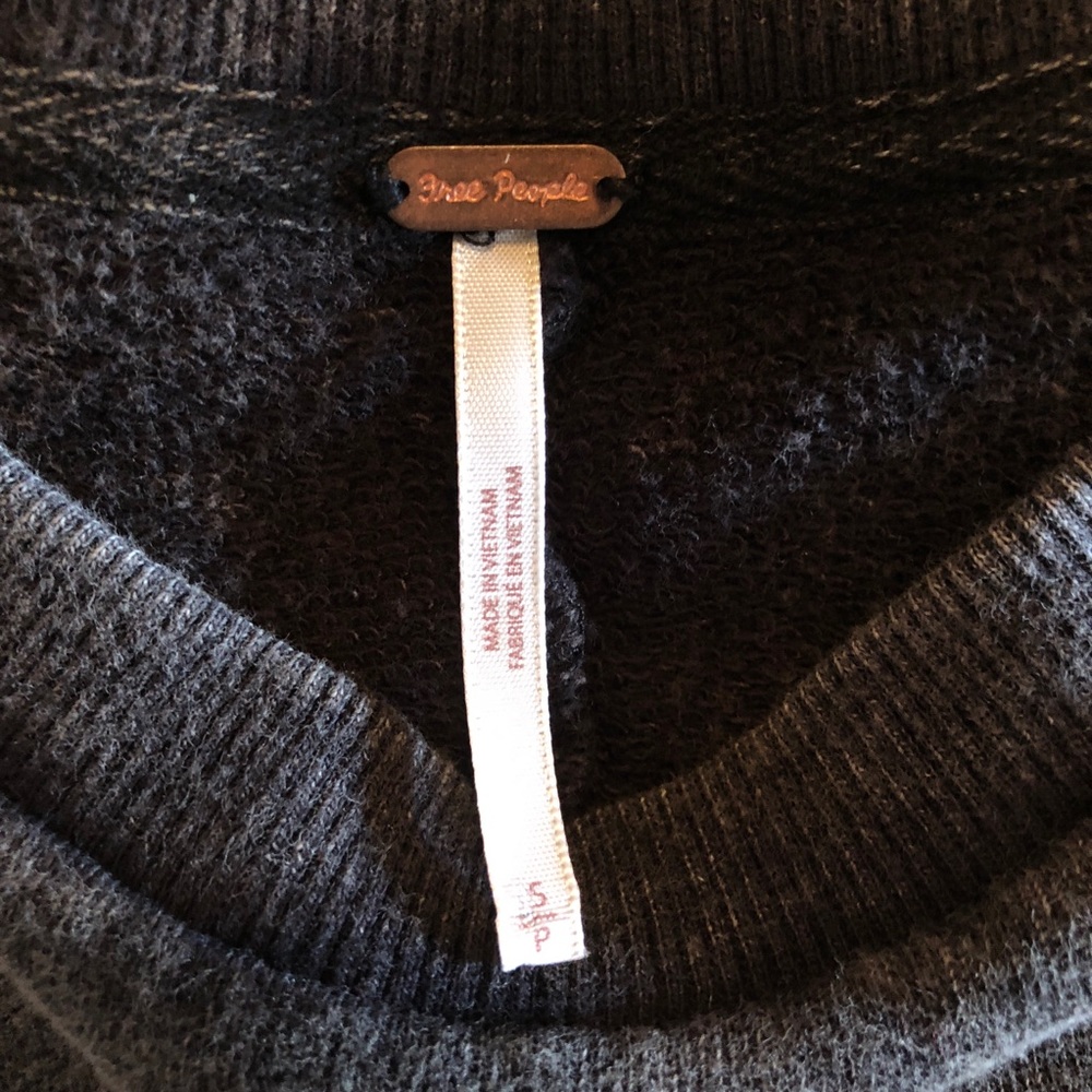 Free People Sleeve Glorious Sleeves Velvet Top - Picture 7 of 7